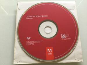 Adobe Acrobat X PRO Windows対応通常版 @メディアのみ@ PDF定番ソフトウェア