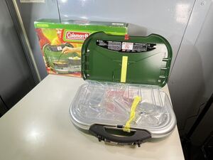 ★未使用品 Coleman コールマン PERFECTFLOW STOVE 2-BURNER ツーバーナーコンロ アウトドア キャンプ BBQ 箱入り 管理K368