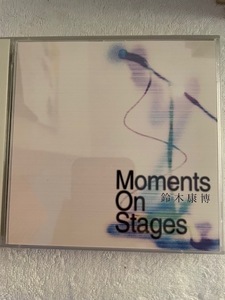 鈴木康博 Moments on Stages モーメンツ・オン・ステージズ 2枚組 帯あり オフコース