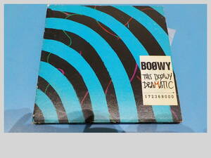  BOOWY ベスト　THIS BOOWY DRAMATIC　CD+DVD 紙ジャケット仕様　ステッカー付　CDなし