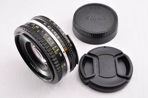 Nikon Ai-S NIKKOR 50mm F1.8　50/1:1.8　ニコン　AISニッコール　パンケーキレンズ　MFレンズ　#1318　②2171044