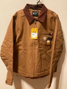 デトロイトジャケット Carhartt ブラウン ダック地 カーハート