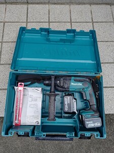 マキタ 充電式ハンマドリル makita　電池2個