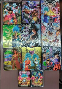 スーパードラゴンボールヒーローズ　バインダー11冊まとめ　ドラゴンボールヒーローズ　ファイル BANDAI