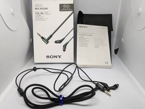 SONY ソニー イヤホン用交換ケーブル ステレオミニプラグ 1.2m XBA-Z5/A3/A2/H3/H2用 MUC-M12SM1 中古 箱付き