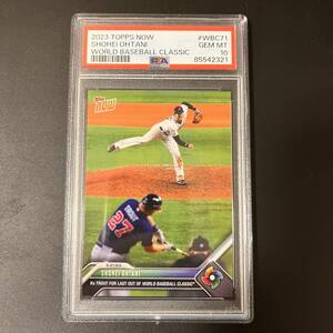 PSA10 Topps Now WBC 大谷翔平vsトラウト 限定 J