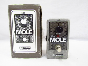 electro-harmonix The Mole Bass Booster ベース用エフェクター ブースター 箱つき 動作確認済み 中古品 ★090116