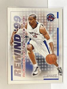 NBAカード　ビンス・カーター　VINCE CARTER REWIND’99 All-Rookie First Team FLEER SKYBOX IMPACT’99-00【30 of 40 RN】