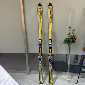 ROSSIGNOL ロシニョール DUALTEC S6 スキー板 167cm スポーツ用品 黄色 ユニセックス【H141924955】中古