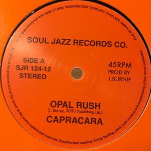 [ Capracara - Opal Rush / Flashback 86 - Soul Jazz Records SJR 124-12 ] Acid House