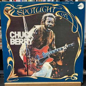 Chuck Berry 【Spotlight On Chuck Berry】2LP Chess FDX-9241~9242 Rock 1976 チャック・ベリー レコード