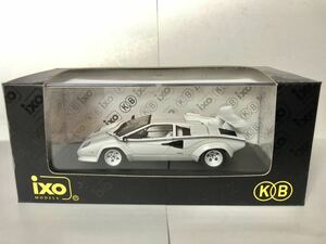 絶版品 未展示 イクソ 1/43 ランボギーニ カウンタック LP5000 ホワイト ixo KBI013 Lamborghini Countach 5000QV Quattrovalvole　