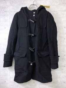 GAP ギャップ レディース フリース ダッフルコート 小さいサイズ XXS 黒