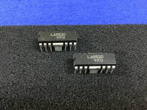 LA6520【即決即送】三洋 3-出力パワーOp アンプ IC CDP950 CDP750[140PbK/274609M] Sanyo 3-Output Power Op Amplifier IC　2個セット