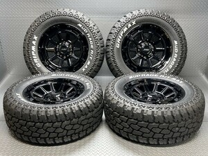 【新品同様】 BOTTOM GARCIA DEGRE 17x8J+20 6穴139.7 ボトムガルシア ディグレBG GRIPMAX MUD RAGE R/T265/65R17 120/117Q (24010114)