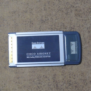 【中古】Cisco Aironet AIR-CB21AG-P-K9 /動作確認済（yspt0030