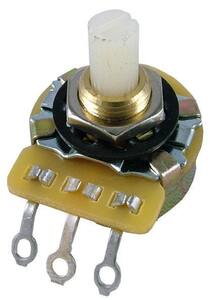 ポット Potentiometer - CTS, Audio, Splined Nylon Shaft, 250 kΩ [送料170円から 同梱可]