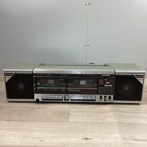 o1220 AIWA CA-W4 アイワ ダブルラジカセ 昭和レトロ 部品取り ジャンク