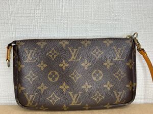 1円スタート LOUIS VUITTON ルイヴィトン アクセソワール AR0050 ハンドバッグ ポーチ ポシェットアクセソワール ポシェット モノグラム