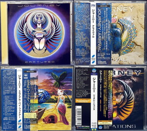 JOURNEY & STEVE PERRY 国内盤6枚セット Captured, Trial By Fire, Arrival, Generations, Street Talk, For The Love Of Strange Medicine