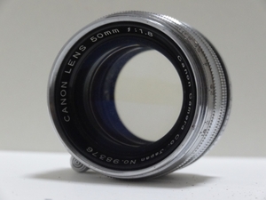 ■Canon キヤノン 50mm F1.8 Lマウント　現状渡し品