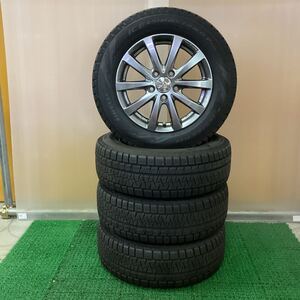 スタッドレス VWゴルフ用 社外アルミセット 15x6J+47 112-5H中古品4本【507】