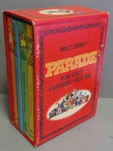 洋書絵本 ディズニーWALT DISNEY PARADE 4冊セット