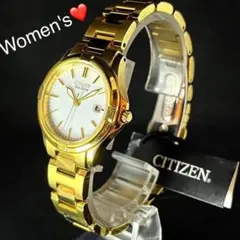 【ゴールド色】CITIZEN/展示品特価/シチズン/レディース腕時計/激レア