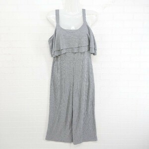 ◇ ZARA Girls ザラ ガール リブニット キッズ 子供服 オールインワン サイズ13/14 グレー系 レディース E