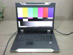 【※ケーブル、ＡＣアダプタ欠品】HP HPE KVMコンソールキット / LCD-8500 / 液晶モニター + キーボード (No.T283)