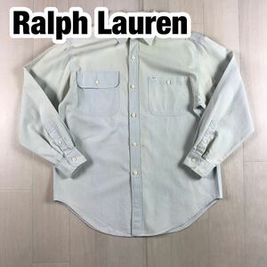 Ralph Lauren 長袖シャツ 160A ライトブルー