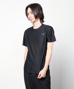 「New Balance」 半袖Tシャツ M ブラック メンズ