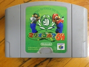 中古 Nintendo64 ニンテンドウ64 カセット 任天堂 マリオゴルフ64 管理No.N6443