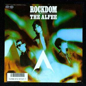 ◆中古EP盤◆THE ALFEE◆ジ・アルフィー◆ROCKDOM -風に吹かれて-◆DAYS GONE BY◆19◆