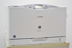 18,931枚/中古A3カラーレーザープリンター Canon/キヤノン/Satera LBP841C