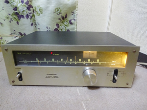 Pioneer／パイオニア AM/FMチューナー TX-6300　受信はしています 