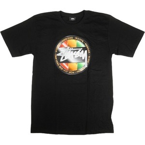 STUSSY ステューシー CHROME DOT TEE BLACK Tシャツ 黒 Size 【M】 【新古品・未使用品】 20797944