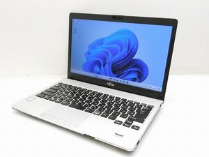 【1円スタート】富士通 LIFEBOOK S938/B Core i5-8350U 1.7Ghz 8GB 512GB(M.2 SATA SSD) 13.3インチ FHD (1920×1080) Windows11 Pro