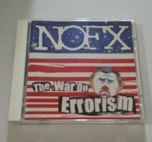 中古 輸入CD NOFX The War On Errorism 反社会 反政府をテーマにした パンク番長９作目