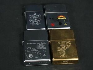 1円 ■新品■未使用〜■ ZIPPO ジッポー 高級ライター オイルライター 4点セット まとめ売り レディース メンズ 喫煙グッズ 喫煙具 BM1830