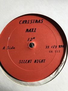 CHRISTMAS MAXI 12 SILENT NIGHT レコード