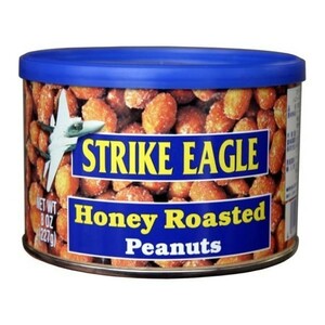 STRIKE EAGLEハニーローストピーナッツ Honey Roasted Peanuts 227g