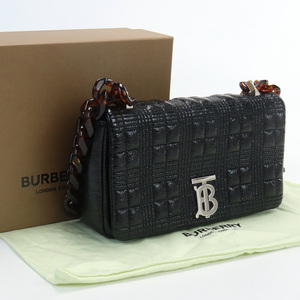 中古良品バーバリーBURBERRY スモール ローラバッグ レザー ランク：A us-2 レディース