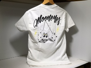 ￥送料一律￥ Lサイズ MOON ダイス ポケット Tシャツ TM796WH 検）ムーン アイズ エクイップド 半袖 ロン トレーナー パーカー ポロ シャツ