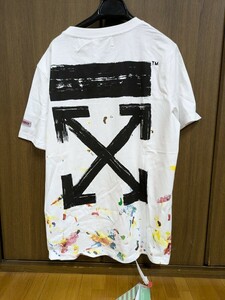 オフホワイトTシャツ　XL　