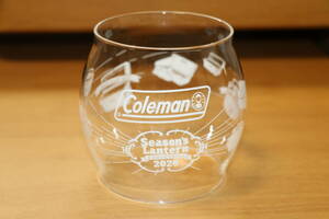 新品未使用　2020　コールマン シーズンズランタン グローブ ガラス ホヤ Coleman seasons lantern