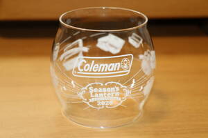 新品未使用　2020　コールマン シーズンズランタン グローブ ガラス ホヤ Coleman seasons lantern