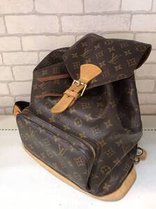 LOUIS VUITTON ルイヴィトン リュック M51135 ブラウン モノグラム JS-437349