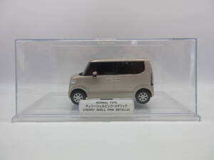 1/24 ホンダ ディーラー特注 非売品 カラーサンプル N-BOX NBOX エヌボックス ミニカー　チェリーシェルピンクメタリック