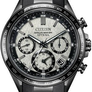 新品 2024年購入 CITIZEN シチズン ATTESA アテッサ エコドライブ 腕時計 CC4055-14H GPS衛星電波時計 ダブルダイレクトフライト ACT Line